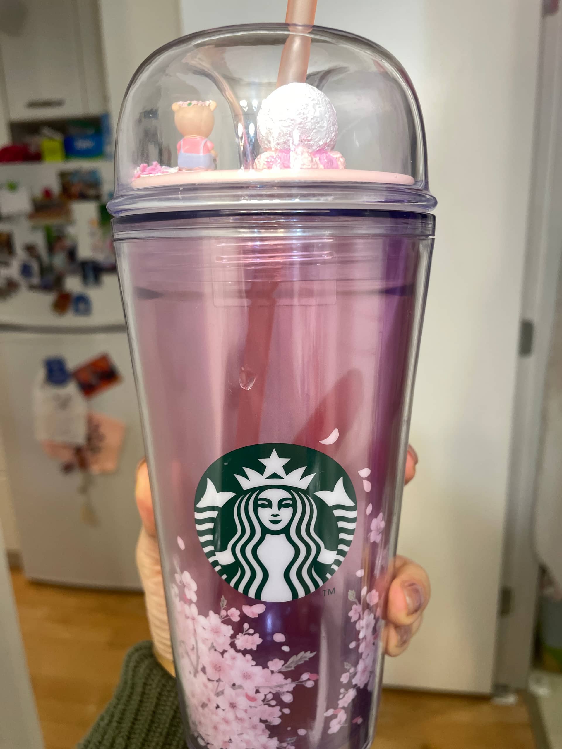 Starbucks 스페셜에디션 체리블라섬 스벅 텀블러 $40에 데려가세요(새것/박스X) 썸네일