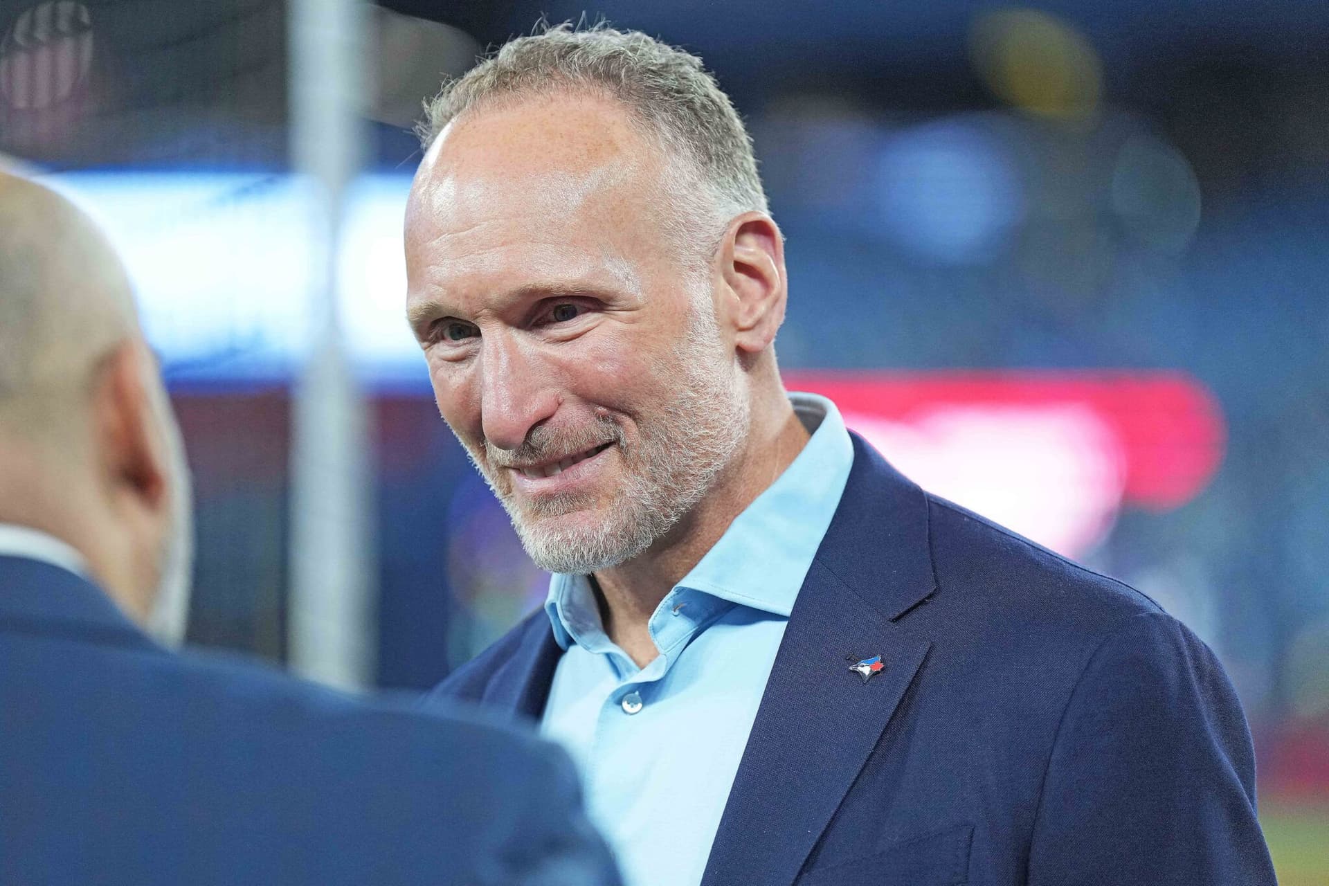 토론토 블루제이스, 뉴욕에서 양키스를 꺾고 마크 샤피로의 감동적인 순간-이미지