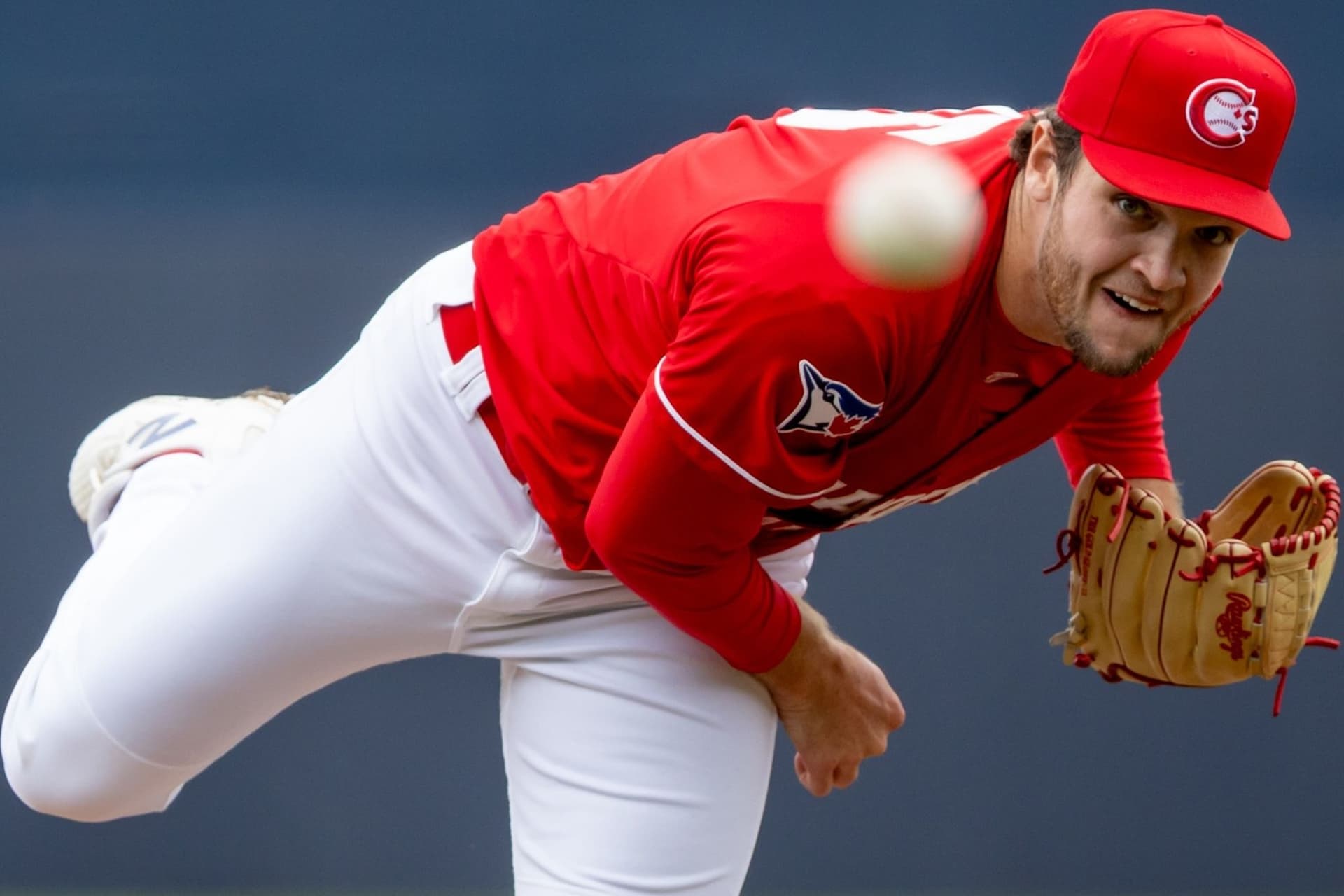 밴쿠버에서 토론토까지, 단 3개월 만에 메이저리그에 도전장을 내민 트레이 예사비지의 놀라운 여정-이미지