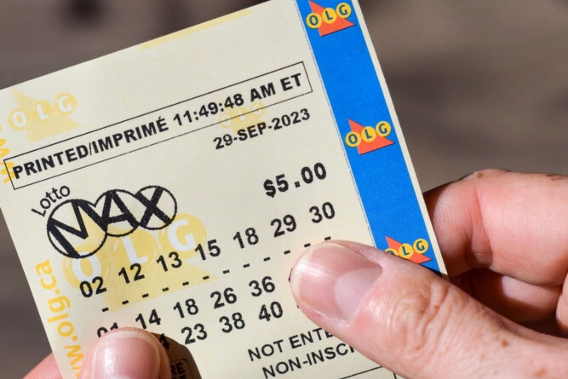 캐나다인, Lotto Max 2등 당첨으로 중간 주간에 행운을 누리다!-이미지