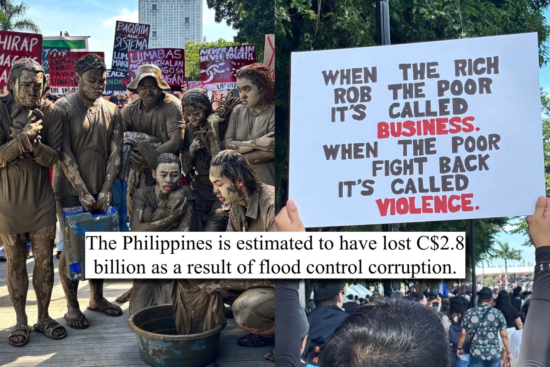 필리핀 대규모 반부패 시위, 캐나다인들이 주목해야 할 이유는?-이미지
