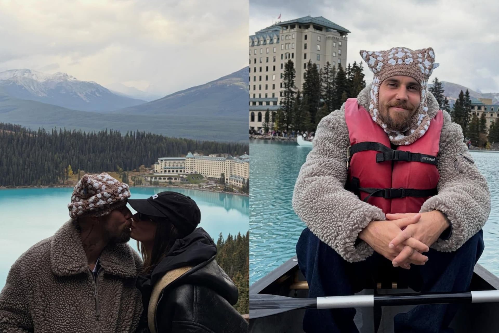 Justin Bieber, 알버타에서 아이코닉한 레이크 루이즈 여행 공개!-이미지