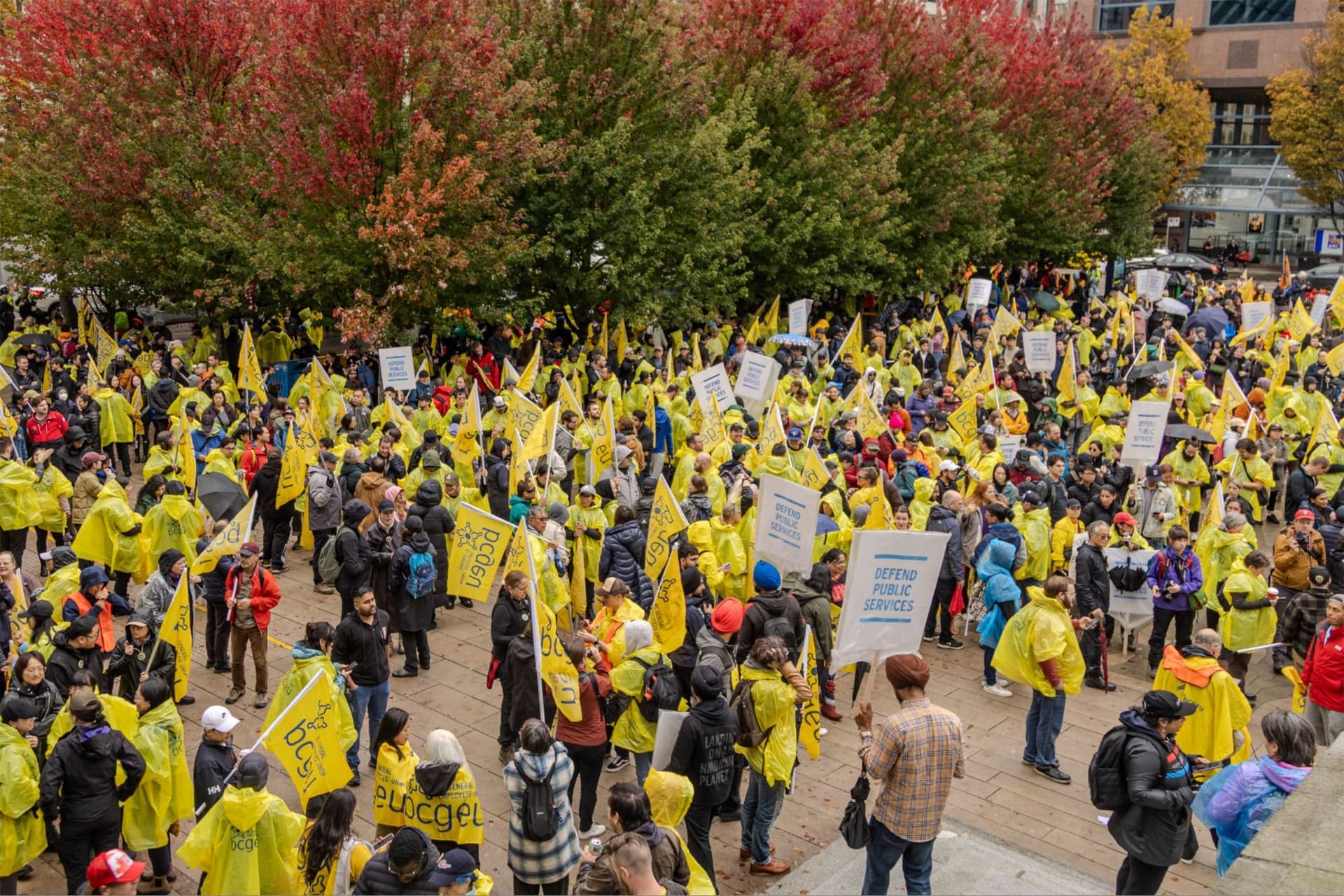 BC 주 의료계 대파업: 2만 3천 명의 의료 종사자들이 파업에 합류한다-이미지