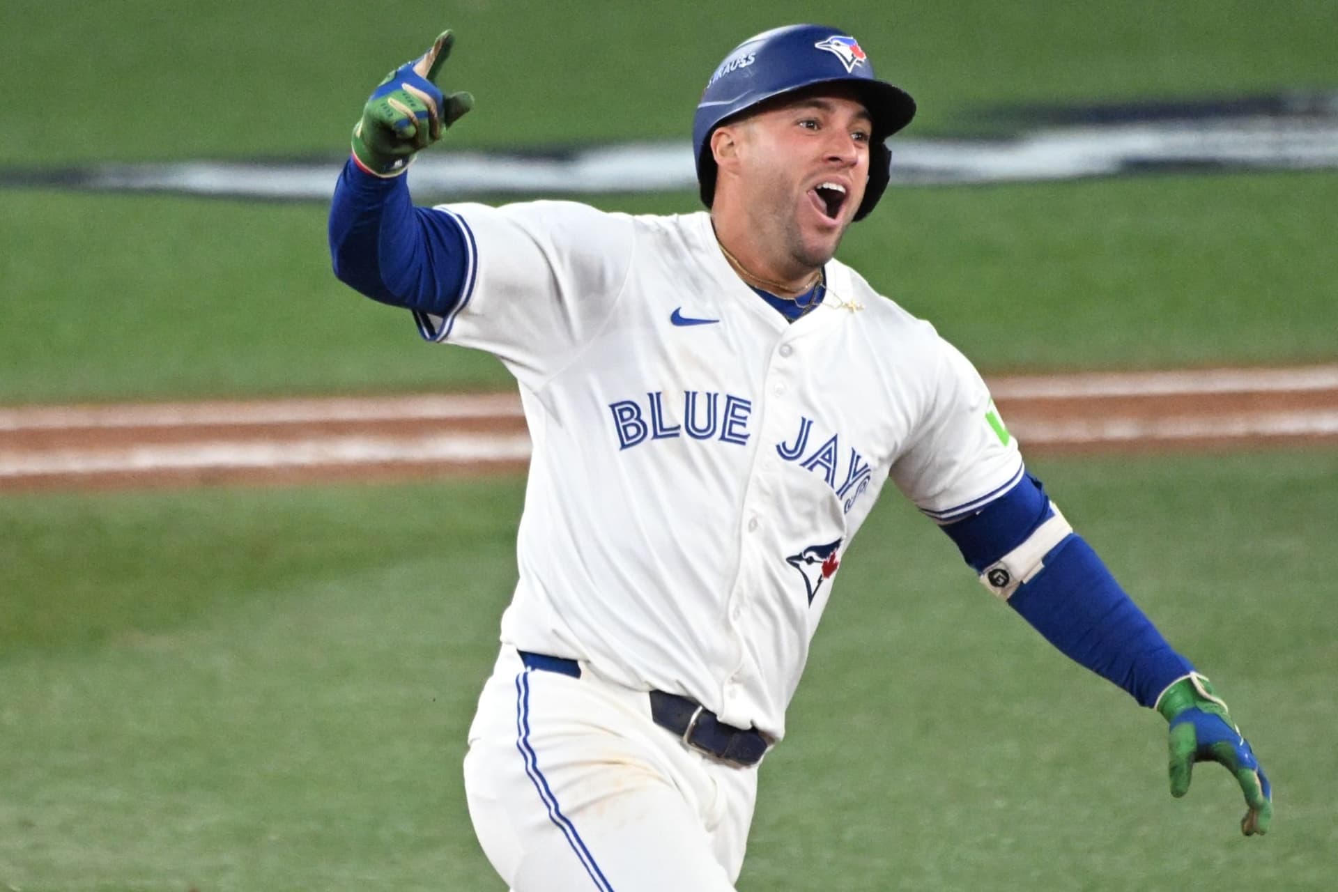 George Springer의 감동적인 홈런, Toronto Blue Jays를 월드 시리즈로 이끌다!-이미지