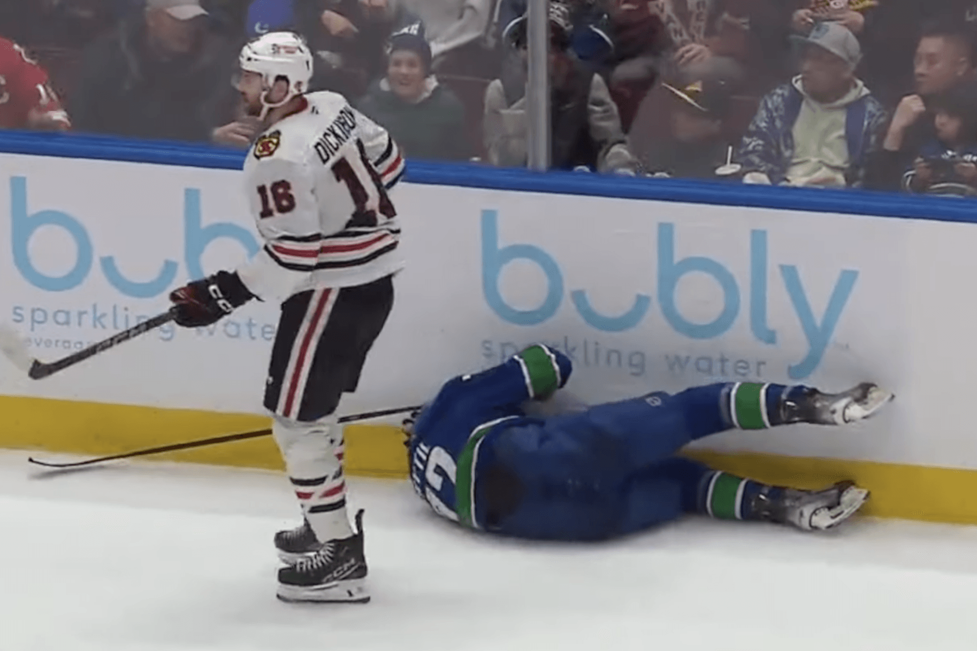 밴쿠버 캐넉스, Jason Dickinson의 더티 히트에 복수를 할 것인가?-이미지