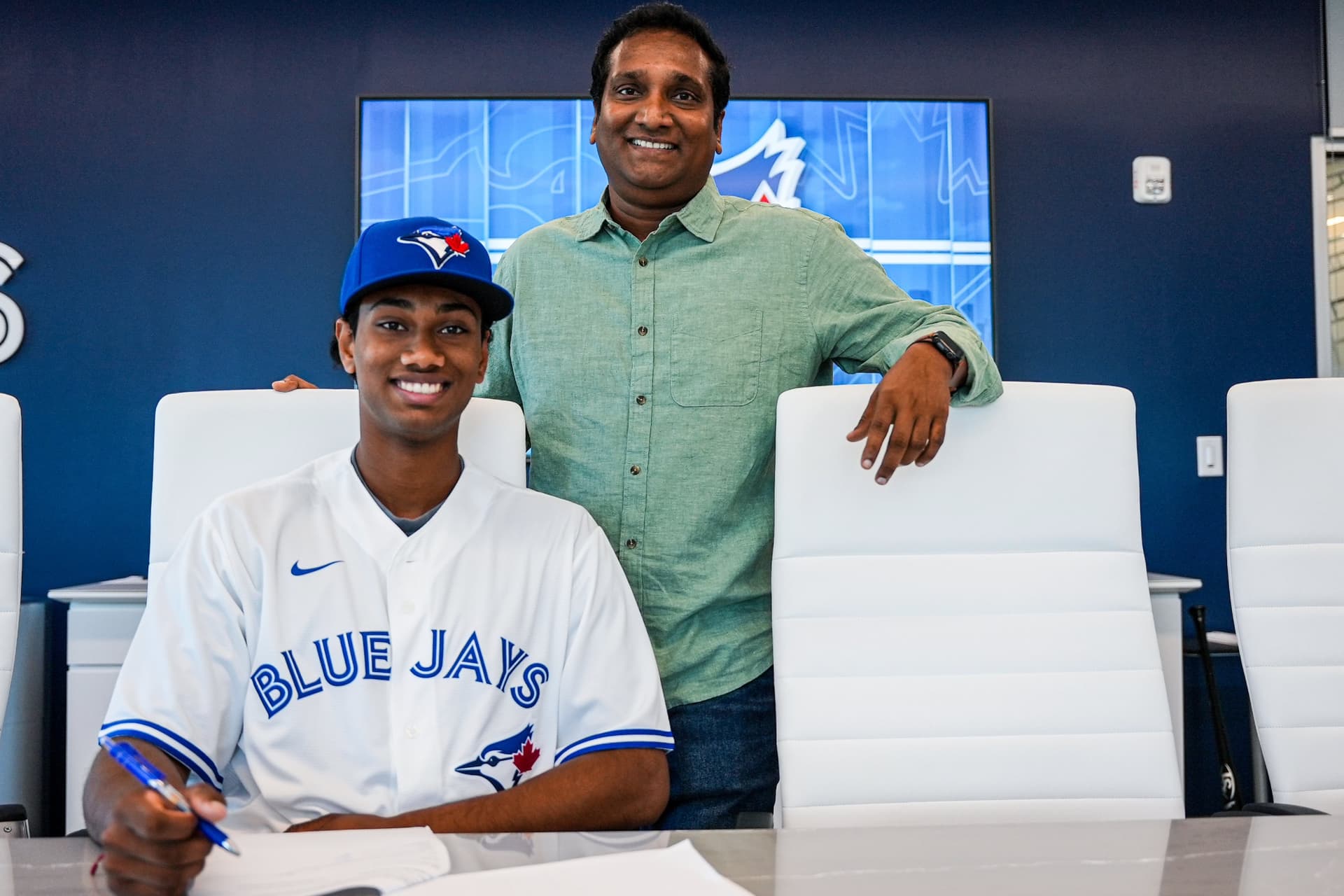 Toronto Blue Jays의 유망주 Arjun Nimmala, 역사를 만들 수 있을까?-이미지