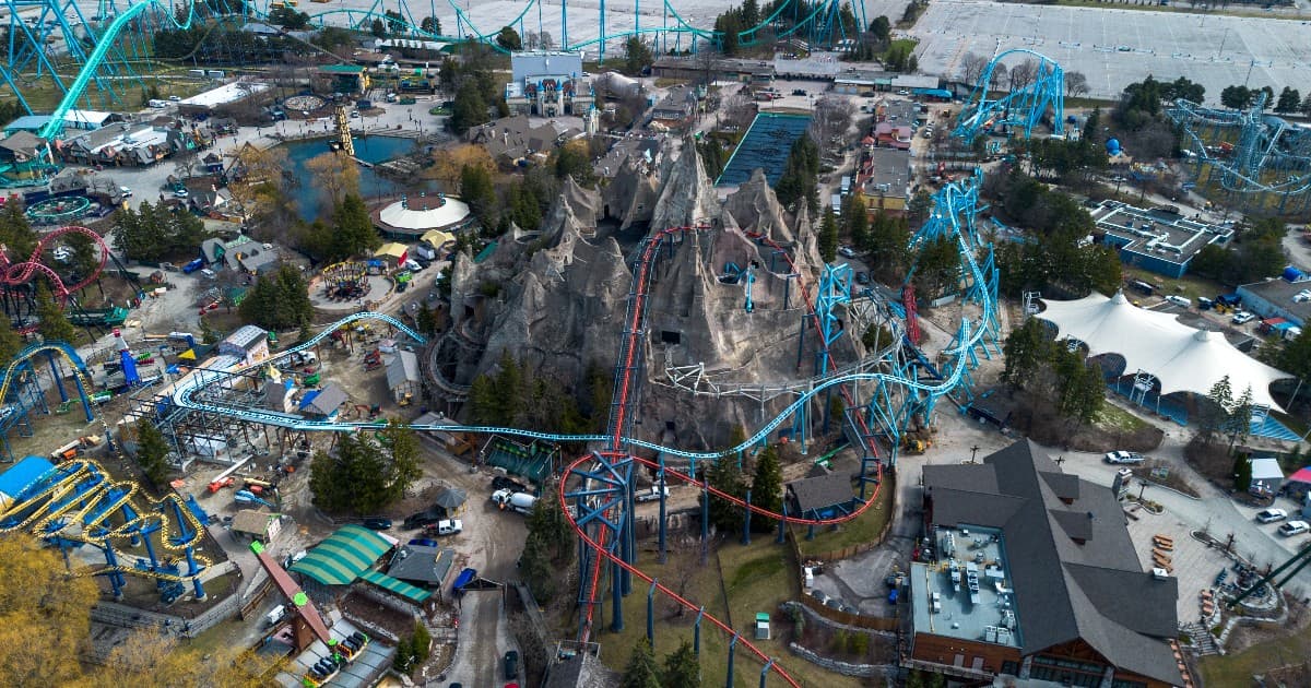 Canada’s Wonderland, 2025년 개장 예정인 'AlpenFury' 롤러코스터의 놀라운 진척 상황 공개-이미지