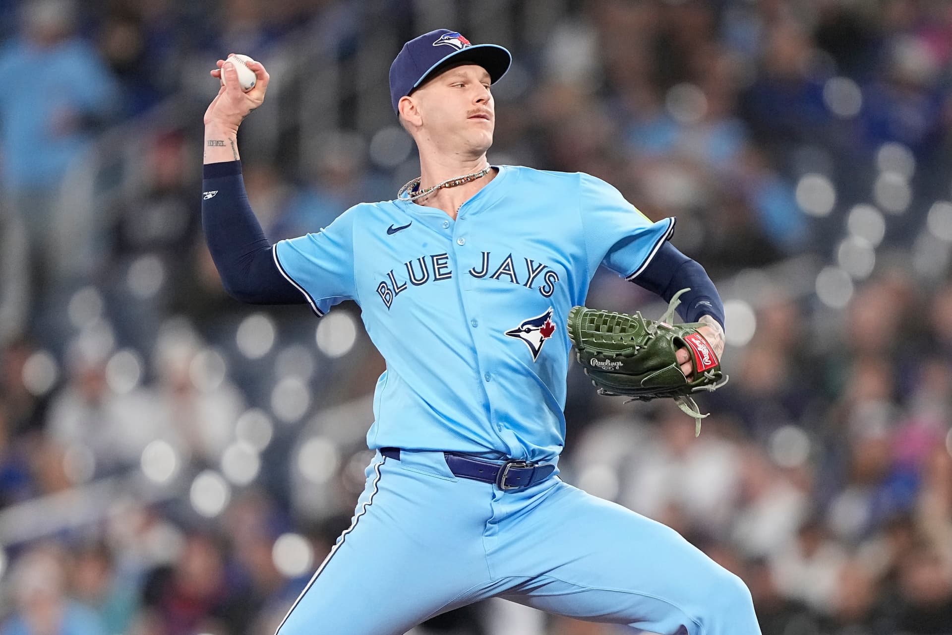Toronto Blue Jays의 보우든 프랜시스, MLB 최다 홈런 허용으로 고전 중-이미지