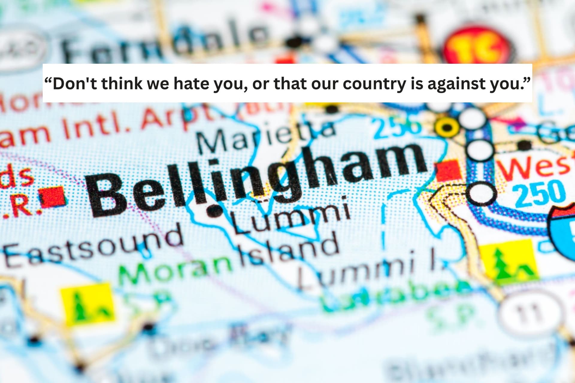 국경 간 긴장 속에서도 B.C. 주민이 Bellingham에 보낸 '사랑의 편지'-이미지