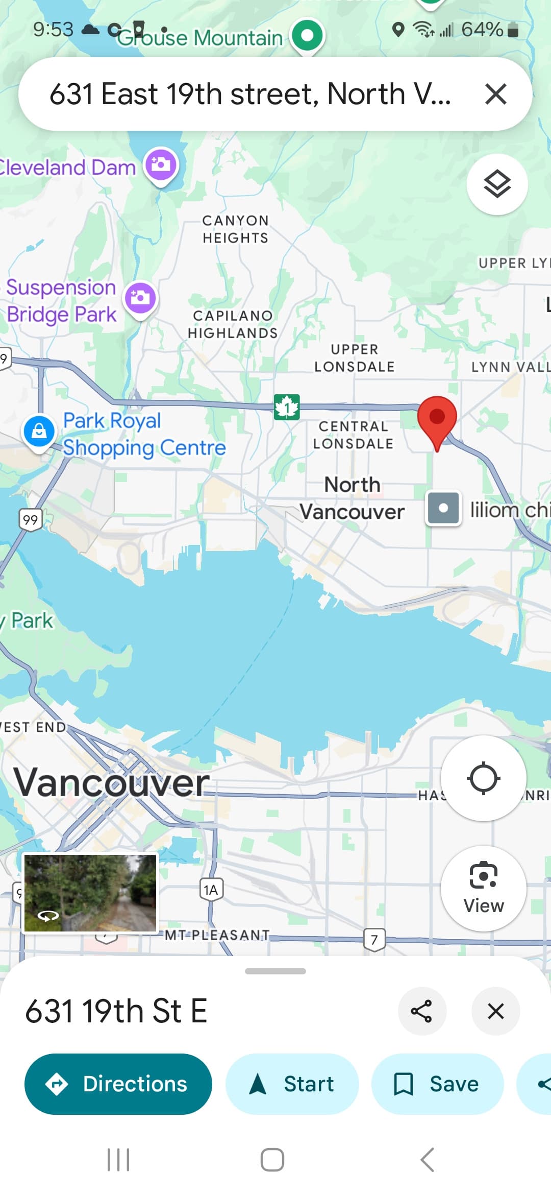 놀밴. North Vancouver. 1 bedroom rent. 인터넷 하이드로 포함. 여성전용 썸네일