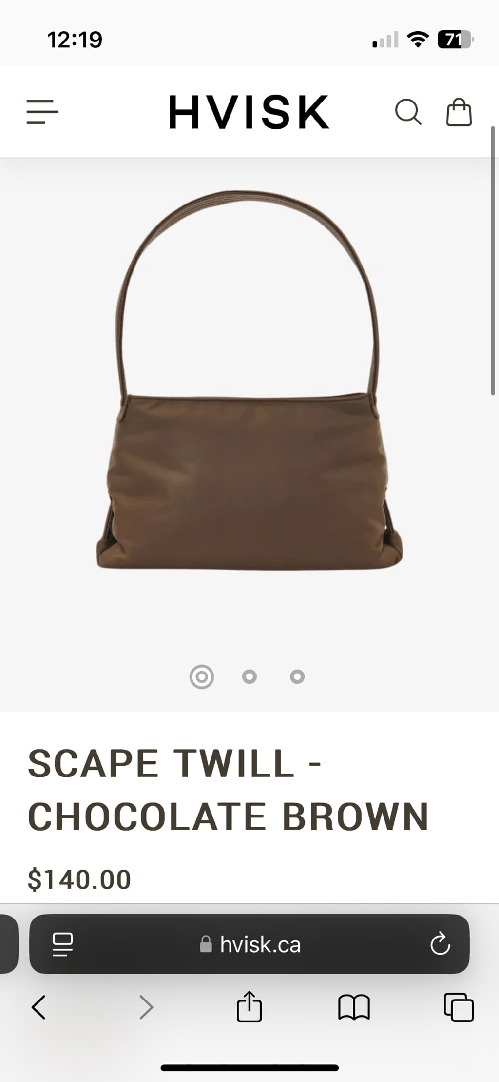 HVISK-vegan-scape-가방-팔아요-vQOfd-이미지