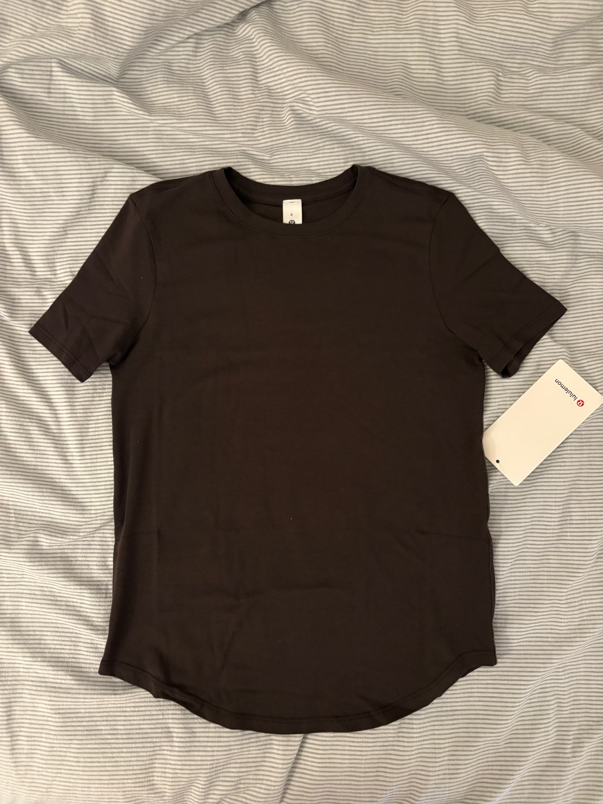 룰루레몬-love-crewneck-티셔츠-새상품-사이즈0-브라운-20-S10Kq-이미지