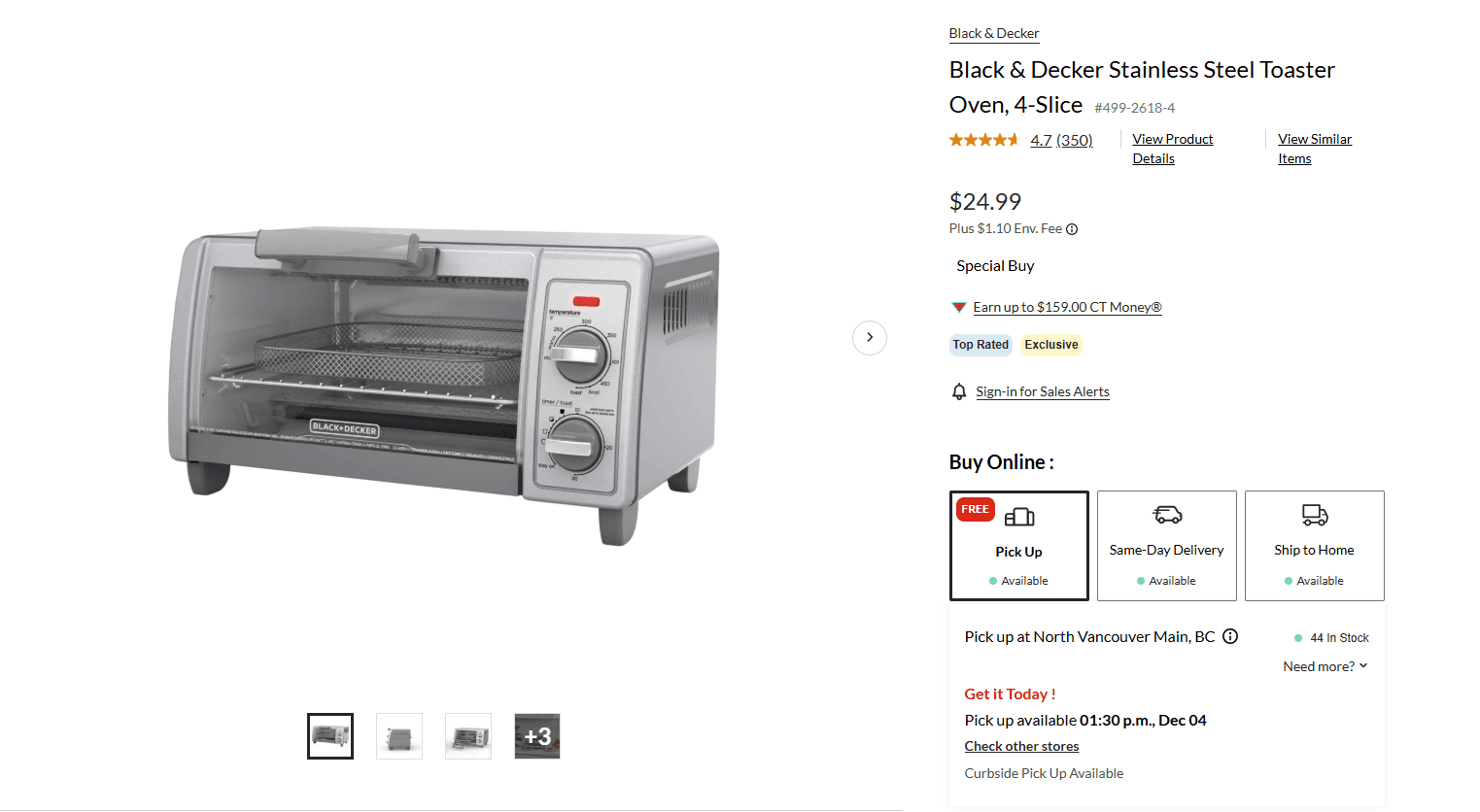 1개월-사용한-토스터-오븐-15불에-판매합니다-메트로타운에서-거래-SPs5W-이미지