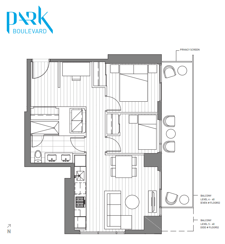 ✨WAKE UP TO MOUNTAIN VIEWS!✨ Luxe 2BR Haven on the 37th Floor! 썸네일