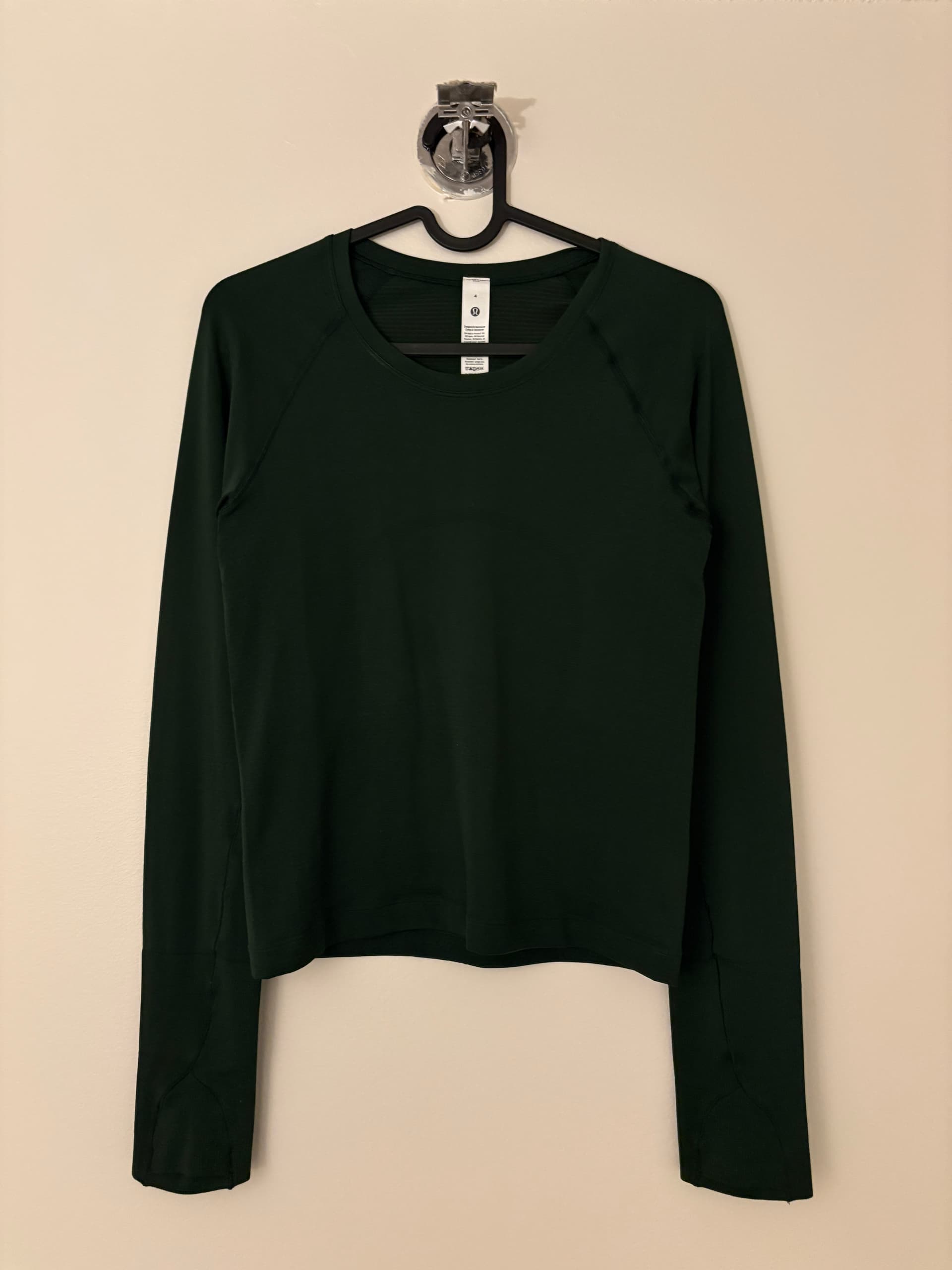 룰루레몬-swiftly-long-sleeve-사이즈-4-다크그린-35-jVGMg-이미지