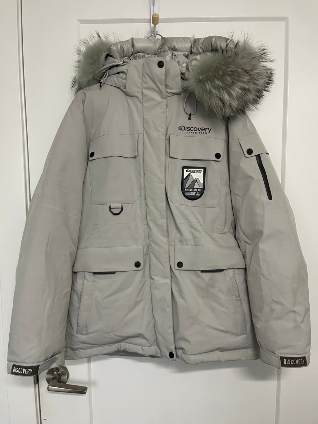 디스커버리-구스다운-패딩-남녀공용-size-100-J19CE-이미지