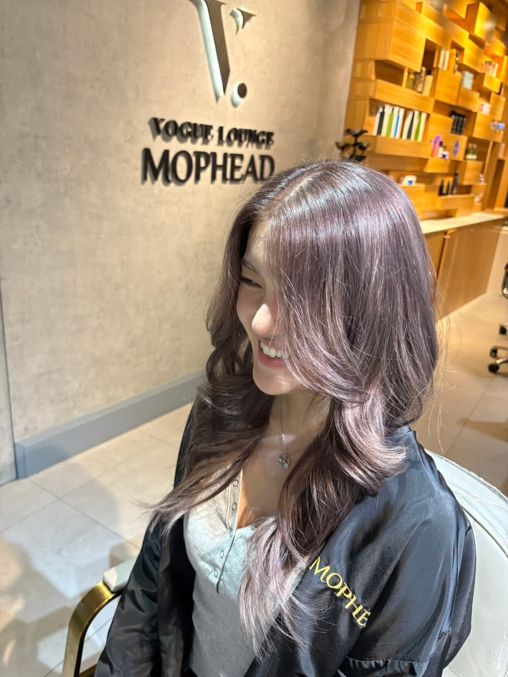 헤어 color 모델 구합니다:) ((탈색 포함(뿌리탈색 제외))-이미지