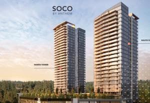 로히드 H마트 한아름뒤 SOCO TOWER 1(NORTH) 1베드 1베스 1년된 14층 콘도 11월 1일 입주가능합니다. 썸네일